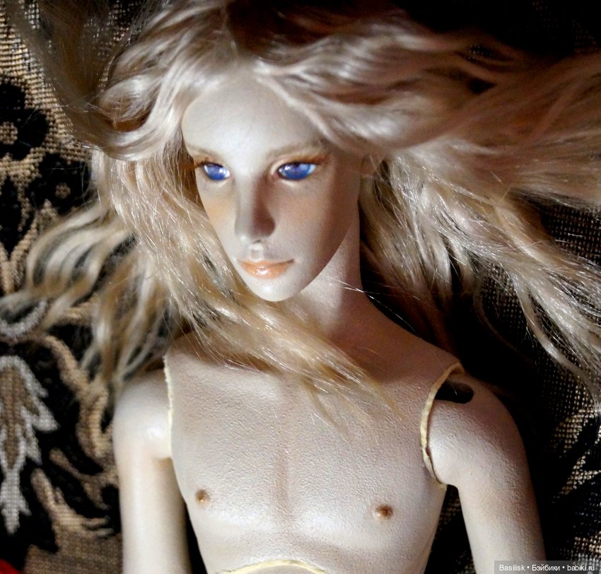 Русоволосый мальчик. Шарнирная кукла (фото 5)