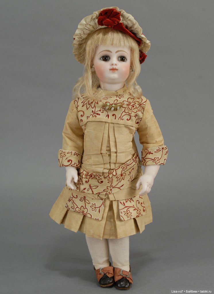 Платье для антикварной куклы по антикварному примеру (фото 5)