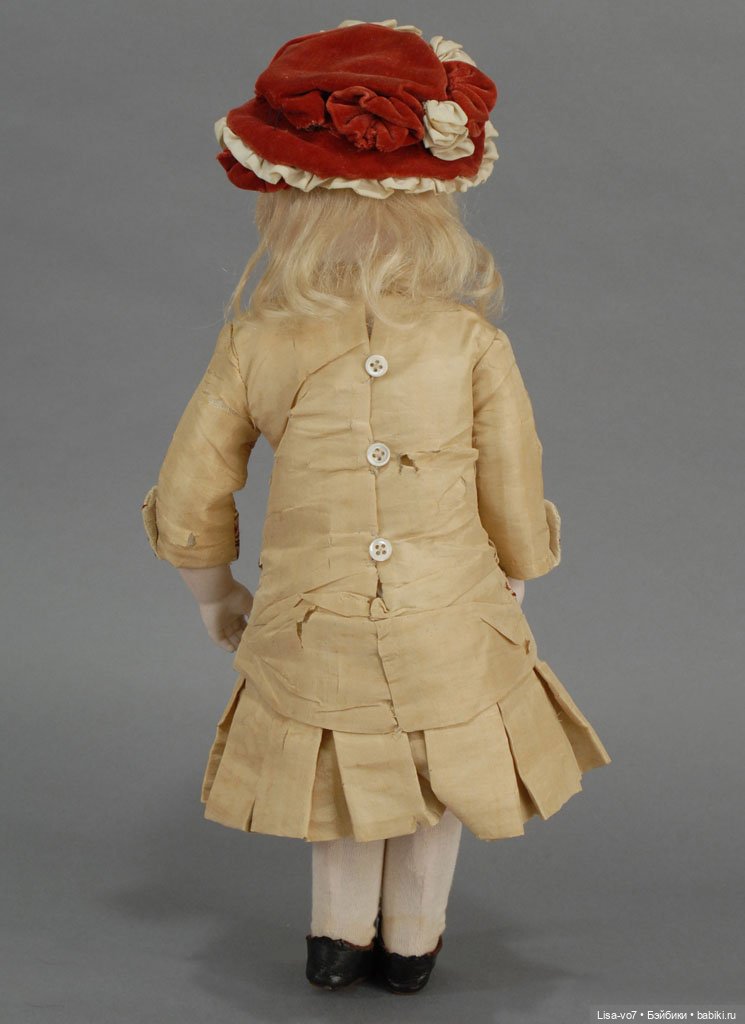 Платье для антикварной куклы по антикварному примеру (фото 7)