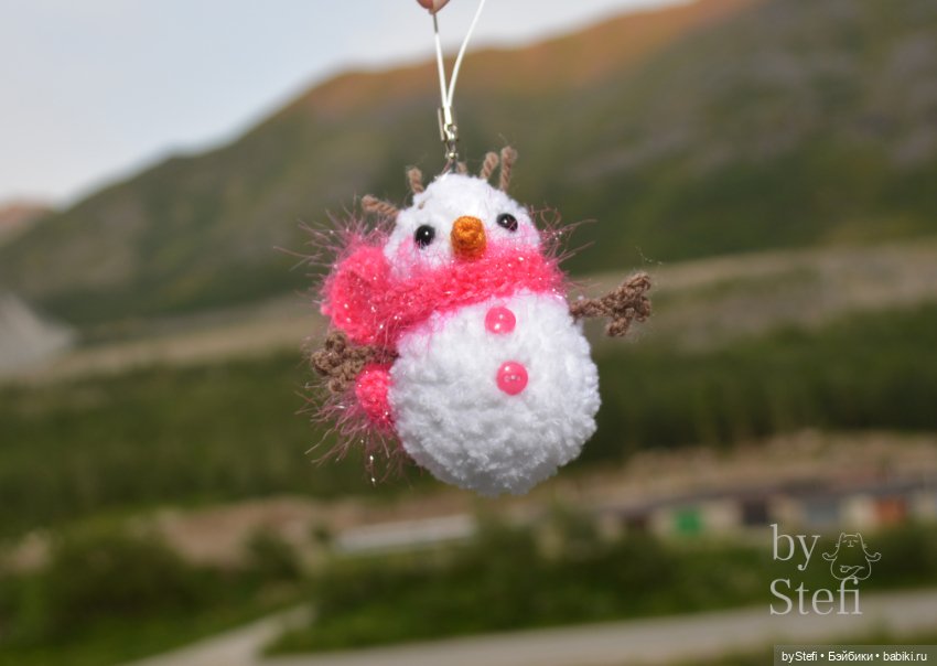 Снеговулька — Вязаные игрушки и амигуруми: крючком (фото 3)