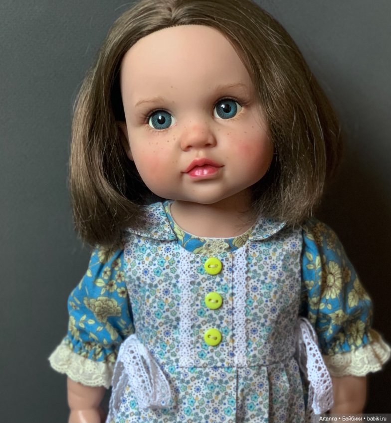 Новый взгляд на Тару — ООАК и кастом кукол Gotz (Готц): перерисовка (фото 6)