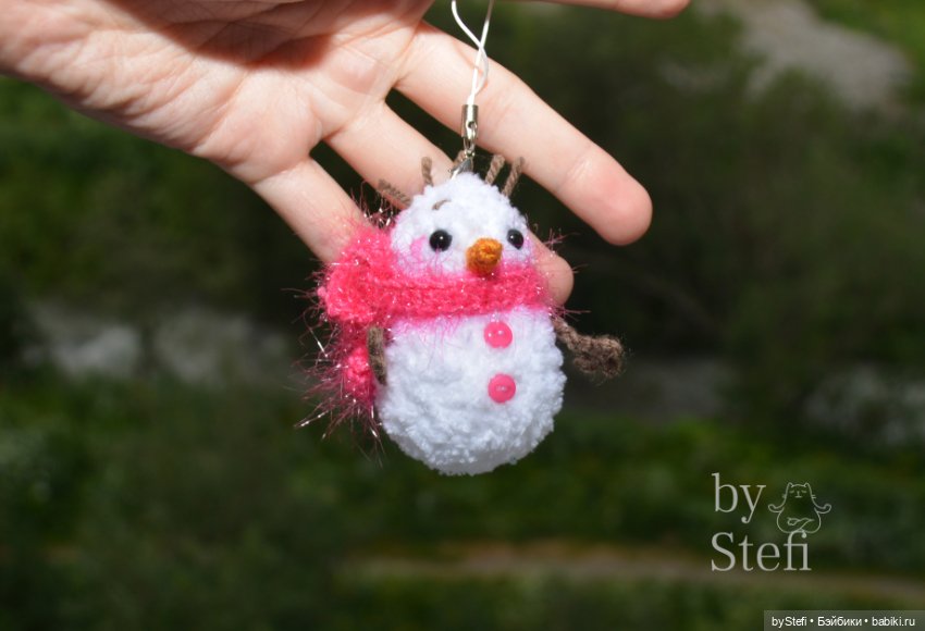Снеговулька — Вязаные игрушки и амигуруми: крючком (фото 2)