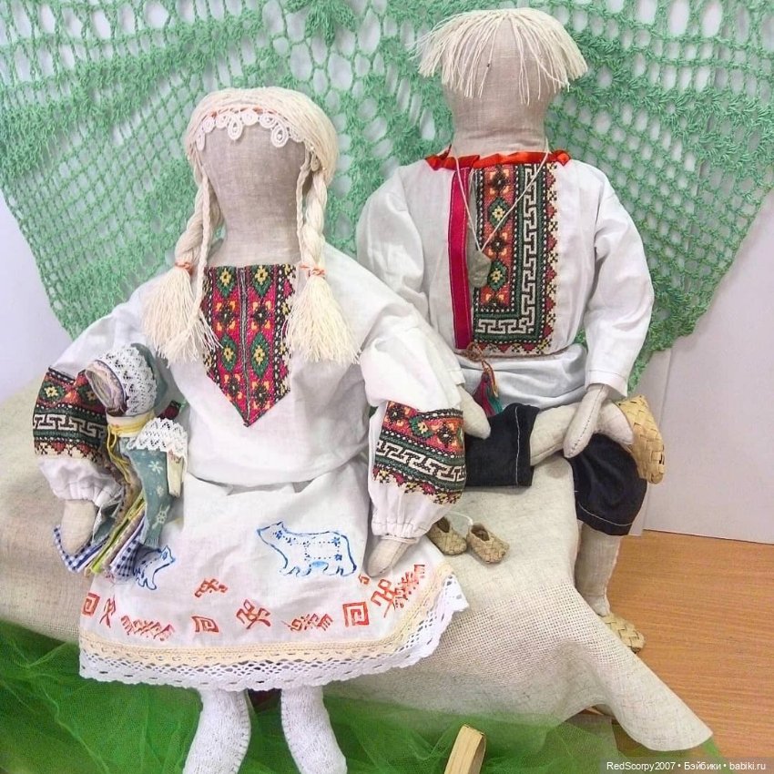 Серия обережных кукол "Мои Корни", по мотивам вепсских традиций (фото 2)