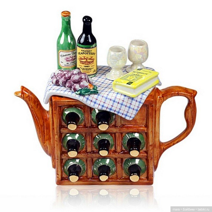 Креативные заварочные чайники