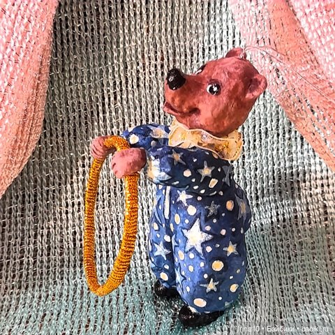 Новые ватные игрушки — Ватные игрушки на елку: ретро (фото 9)