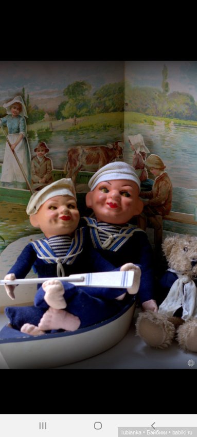 Немного моря у меня дома — Коллекционные куклы разных авторов (Разное): редкие бренды (фото 3)