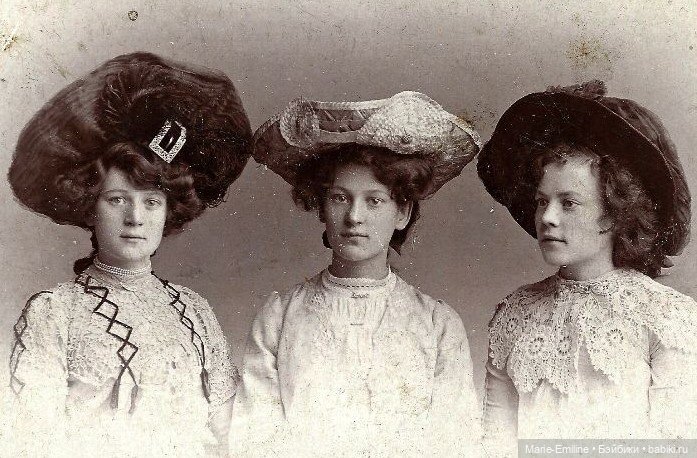 Дамские шляпки — Всё об антикварных куклах: история (фото 6)