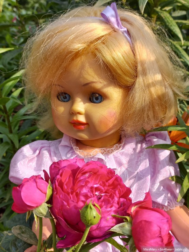 "Подарю тебе я розу" — Винтажные куклы ГДР (Немки): Бигги (фото 6)