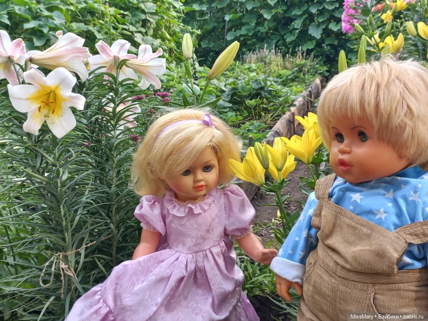 "Подарю тебе я розу" — Винтажные куклы ГДР (Немки): Бигги