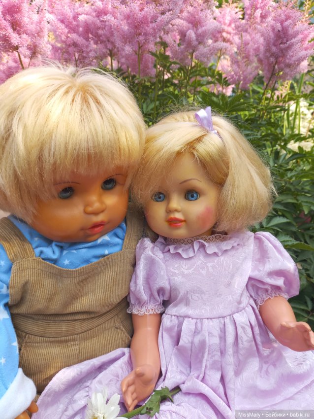"Подарю тебе я розу" — Винтажные куклы ГДР (Немки): Бигги