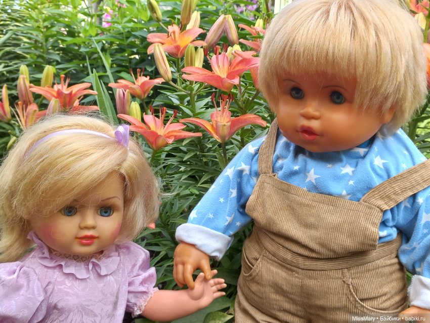 "Подарю тебе я розу" — Винтажные куклы ГДР (Немки): Бигги
