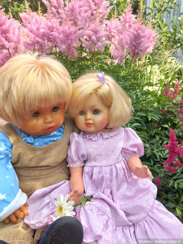 "Подарю тебе я розу" — Винтажные куклы ГДР (Немки): Бигги
