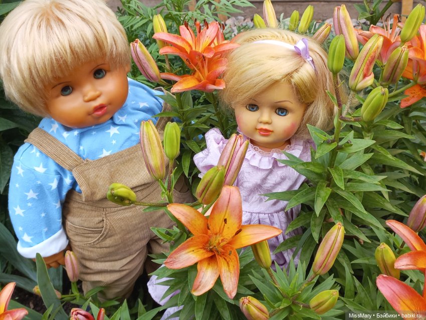"Подарю тебе я розу" — Винтажные куклы ГДР (Немки): Бигги