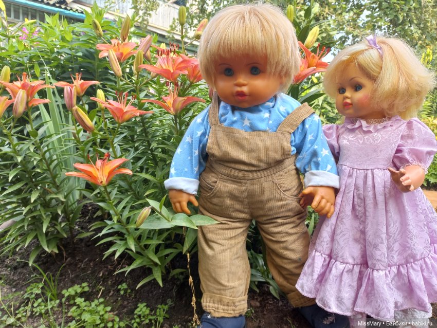"Подарю тебе я розу" — Винтажные куклы ГДР (Немки): Бигги