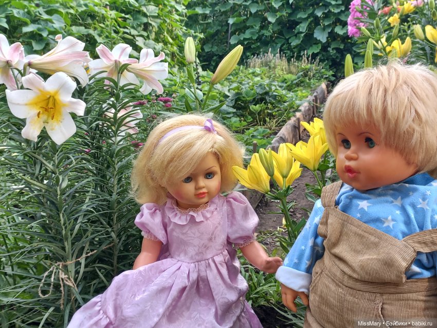 "Подарю тебе я розу" — Винтажные куклы ГДР (Немки): Бигги