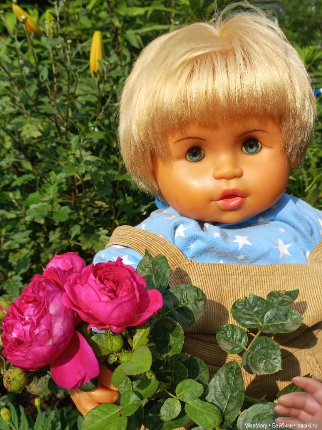"Подарю тебе я розу" — Винтажные куклы ГДР (Немки): Бигги (фото 7)