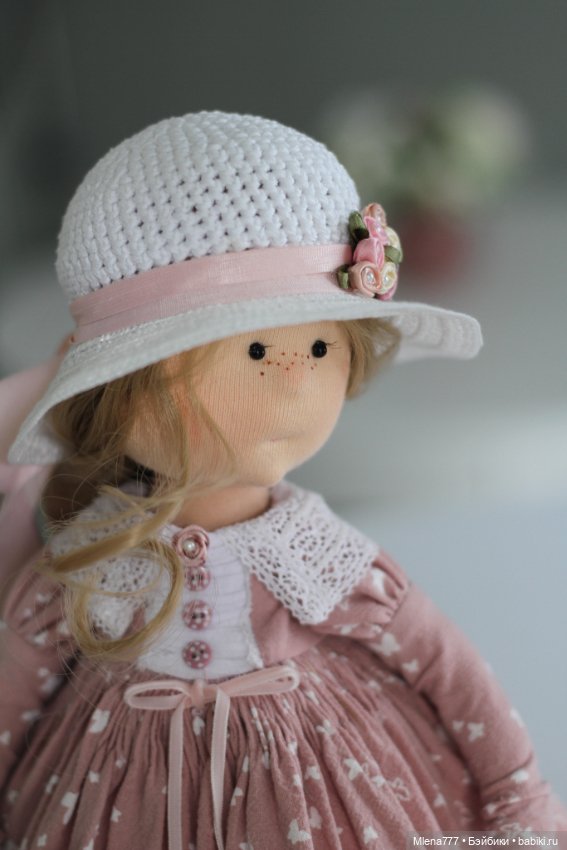 Прелестница интерьерная текстильная кукла (фото 8)