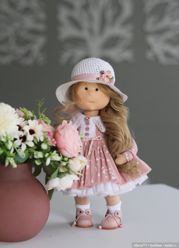 Прелестница интерьерная текстильная кукла (фото 2)