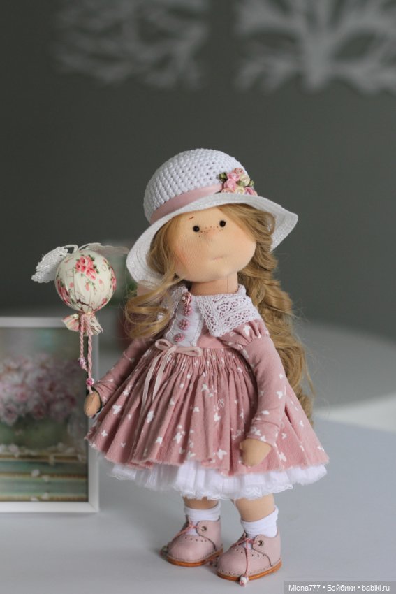 Прелестница интерьерная текстильная кукла (фото 6)