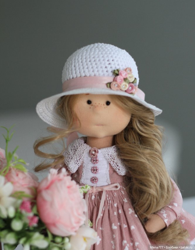 Прелестница интерьерная текстильная кукла (фото 3)