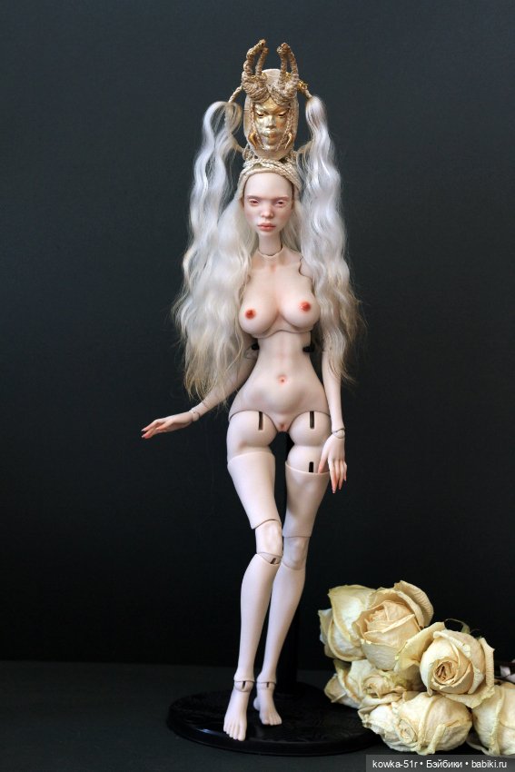 День и ночь — Авторские шарнирные куклы своими руками: лепка (фото 10)