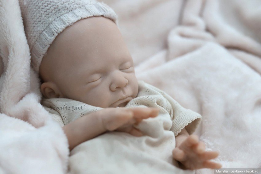 Молд недоношенной малышки Maïa скульптора Severine Piret (фото 7)