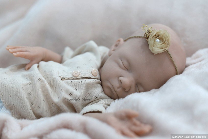 Молд недоношенной малышки Maïa скульптора Severine Piret (фото 5)