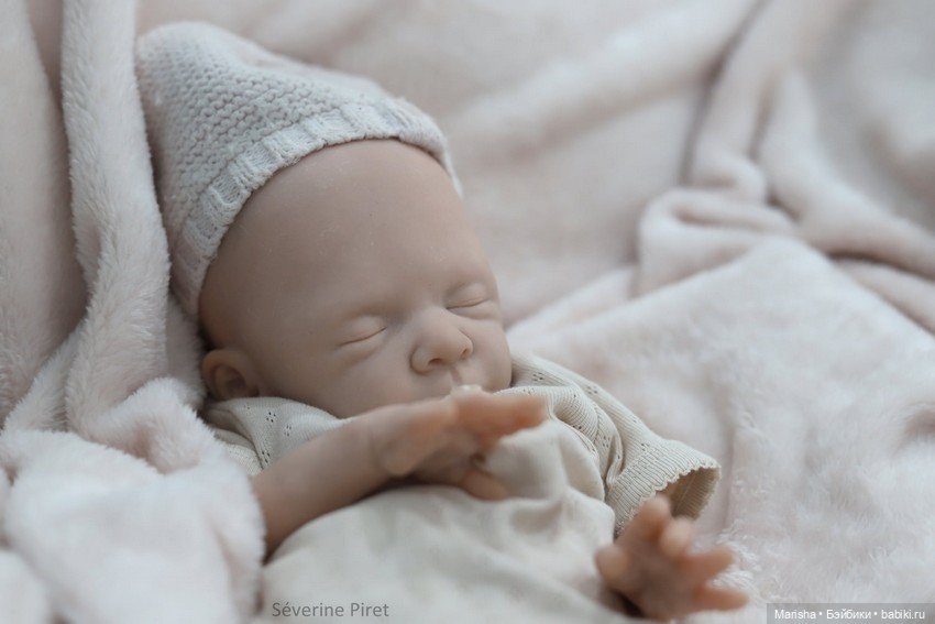 Молд недоношенной малышки Maïa скульптора Severine Piret (фото 8)