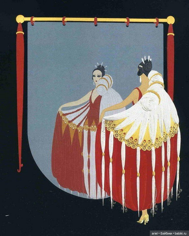 Великие работы Erté (Romain de Tirtoff) (фото 9)