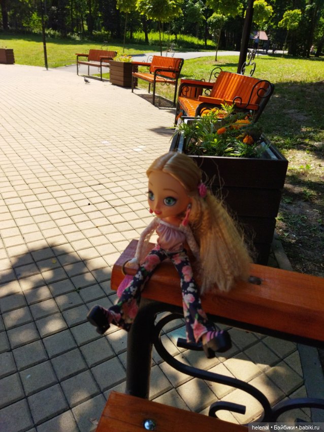 Прогулка по Центральному парку в городе Туле