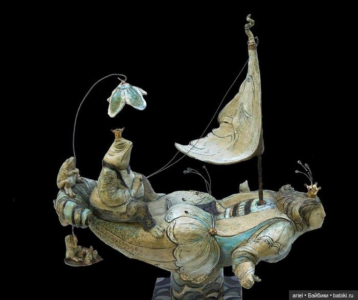 Неповторимые работы керамистки Hermien Buytendijk из Голландии