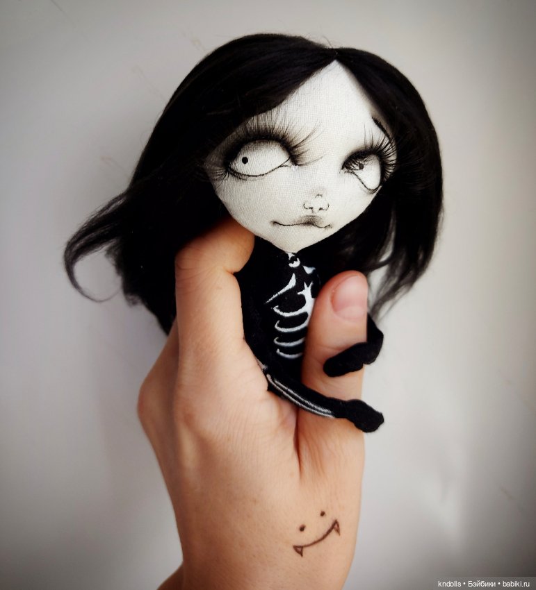 Текстильная кукла монстрик (фото 8)