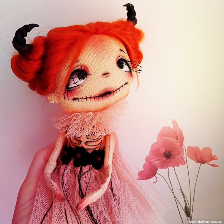 Текстильная кукла монстрик (фото 2)