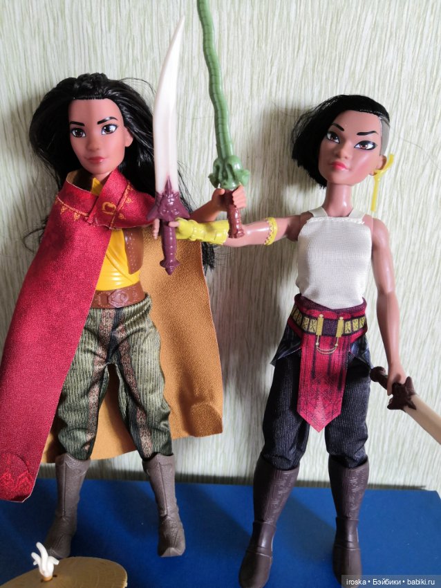 По следам мультфильма "Райя и последний дракон"