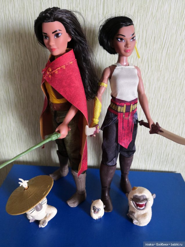 По следам мультфильма "Райя и последний дракон"