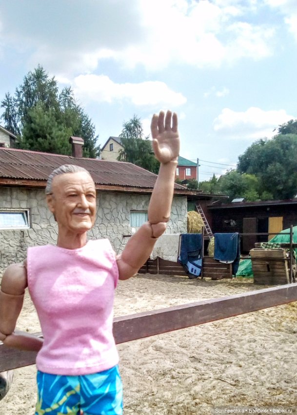 Матвей Сергеевич на конюшне (фото 7)