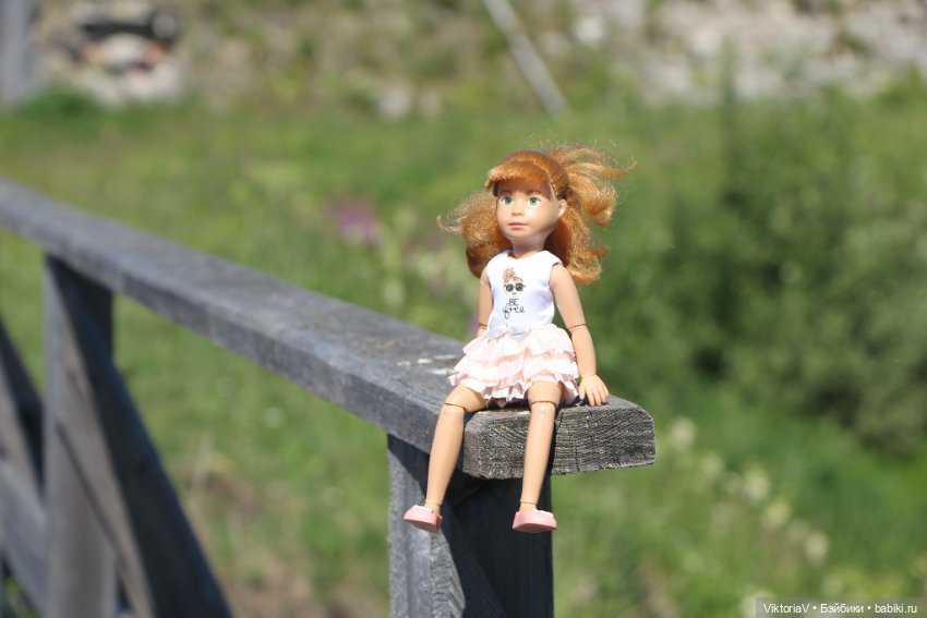 Прогулка с Крузиком — Куклы Kathe Kruse (Кате/Кэте Крузе): фото (фото 4)
