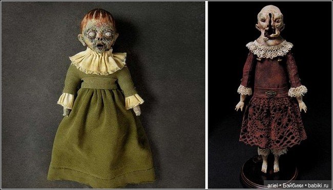 Жуткие куклы от американского художника Эрина Шейна (фото 6)