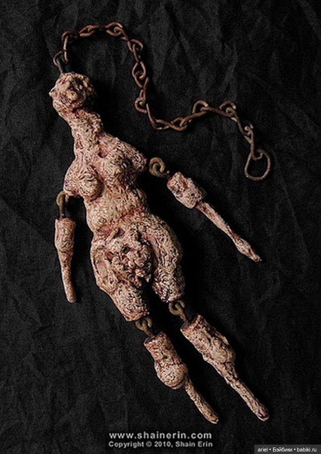 Жуткие куклы от американского художника Эрина Шейна