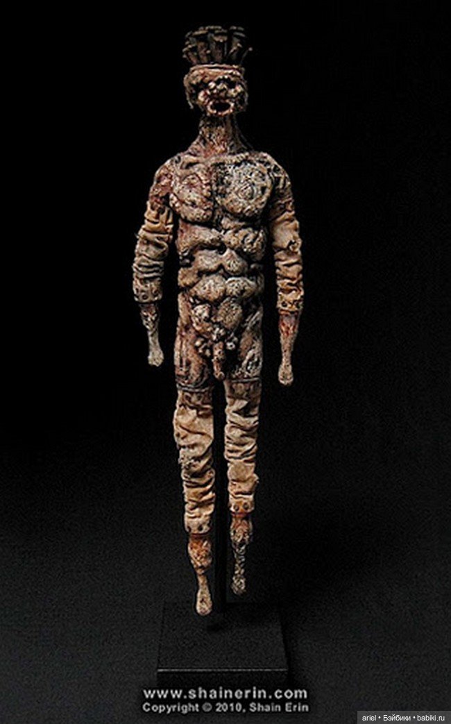 Жуткие куклы от американского художника Эрина Шейна (фото 10)