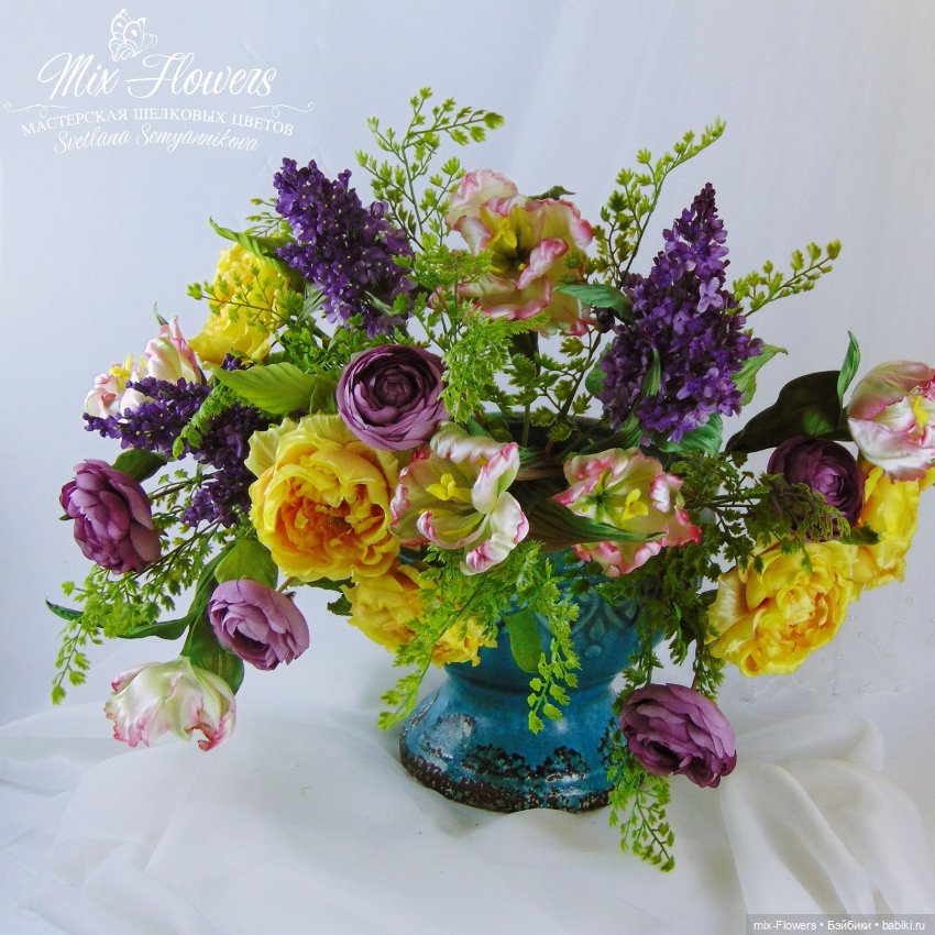 Шелковые цветы - Мифы — Интересное обо всем: поздравления