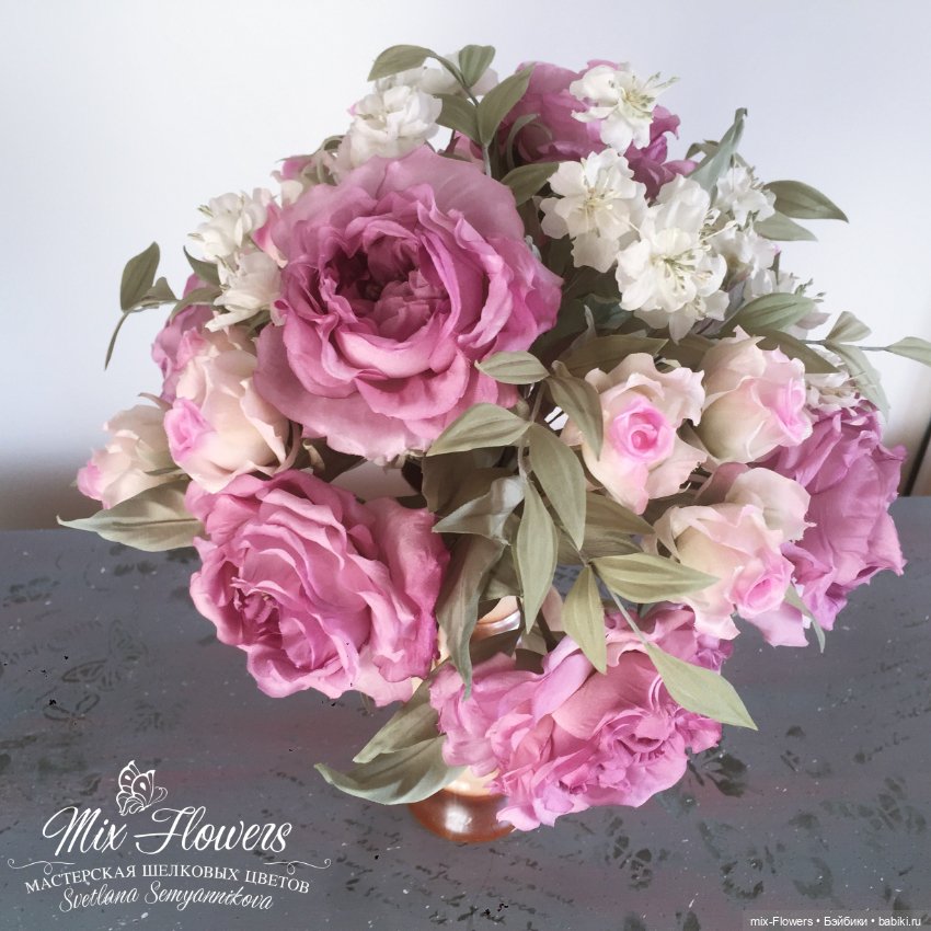 Шелковые цветы - Мифы — Интересное обо всем: поздравления (фото 6)