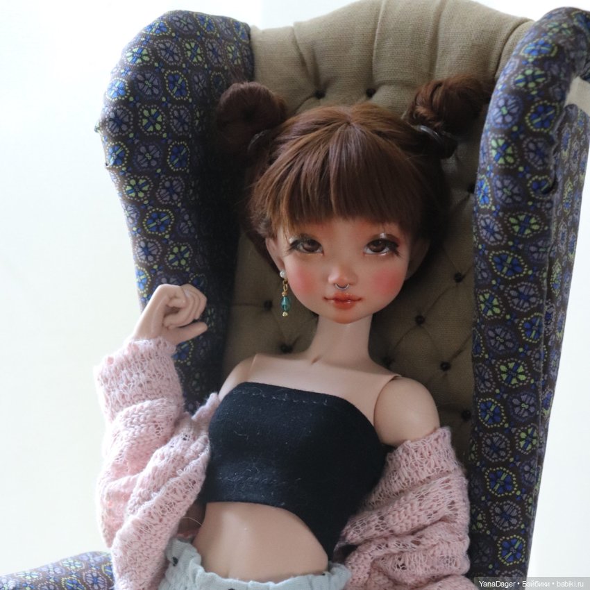 Кресло приехало домой — Мебель для кукол и домиков: фото