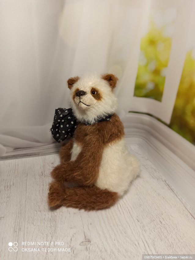 Малыш панда — Наши хобби и творчество: вышивка