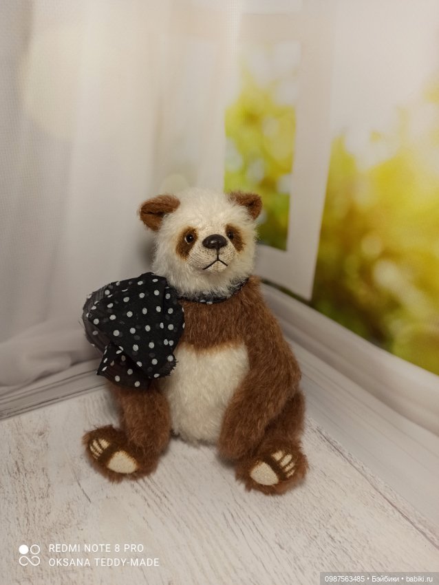 Малыш панда — Наши хобби и творчество: вышивка (фото 2)