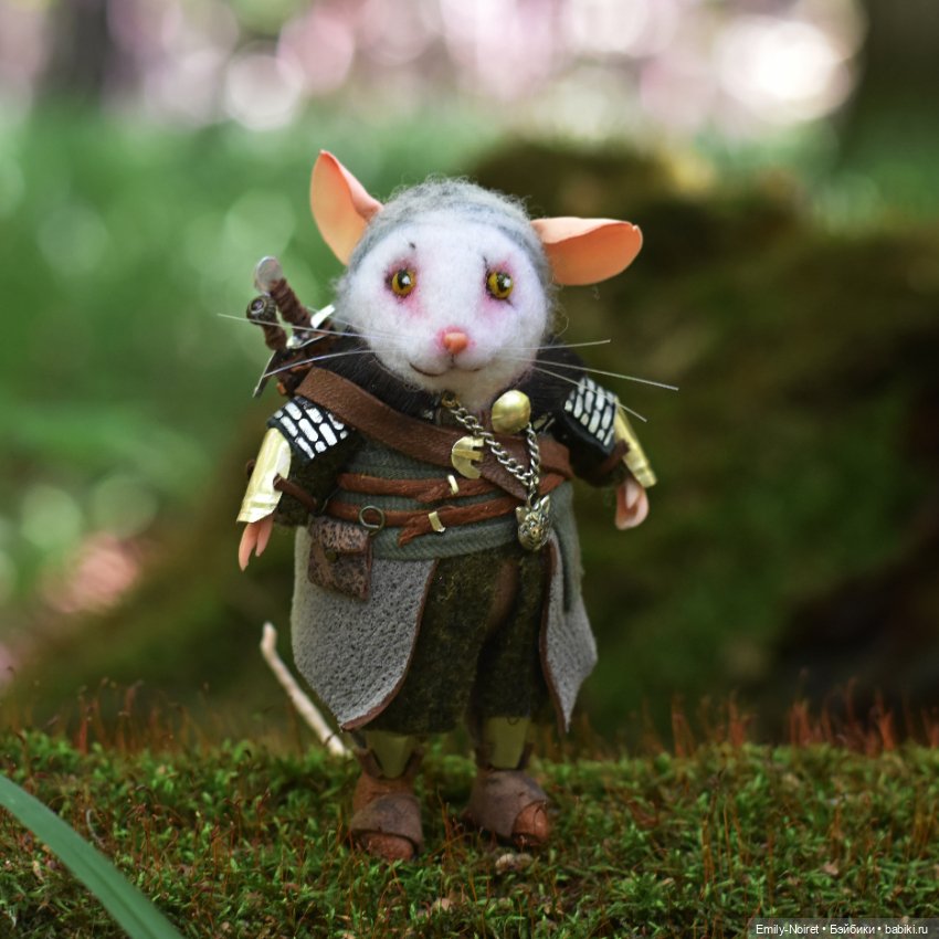 Ведьмак на охоте — Домашние фото авторских игрушек: Тедди (фото 7)