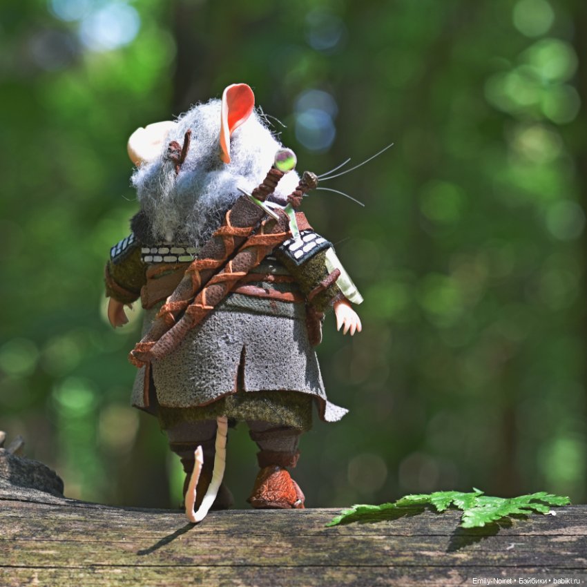 Ведьмак на охоте — Домашние фото авторских игрушек: Тедди (фото 4)