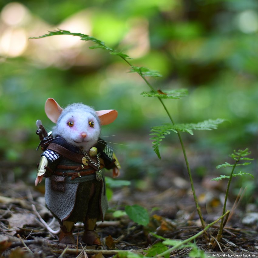 Ведьмак на охоте — Домашние фото авторских игрушек: Тедди