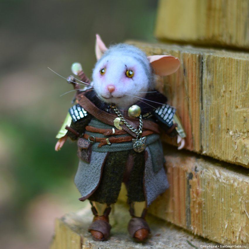 Ведьмак на охоте — Домашние фото авторских игрушек: Тедди (фото 2)