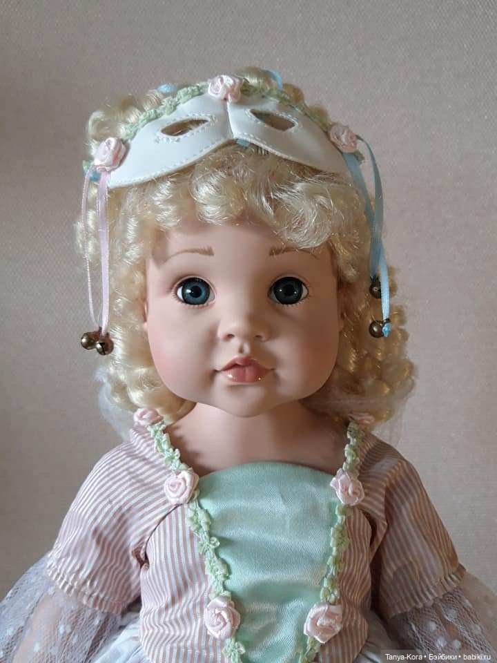 Мадемуазель Венеция — Куклы Hildegard Gunzel (Гюнцель) из винила: Gotz (фото 8)